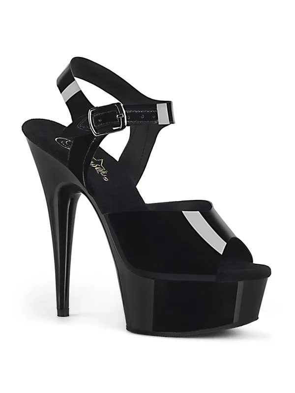 6x22 Heel DELIGHT-608N Black Jelly Like TPU - 11 Black