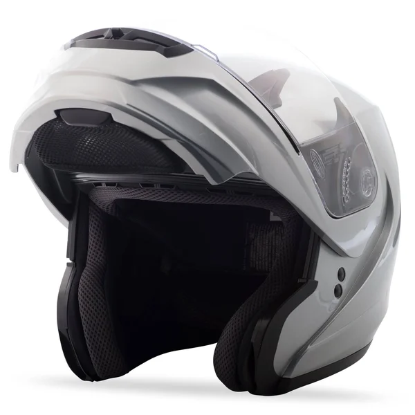 GMAX MD-04 Modular Helmet Metallic Silver