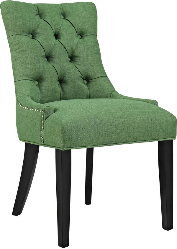 Modway Regent Green Fabric Dining Chair