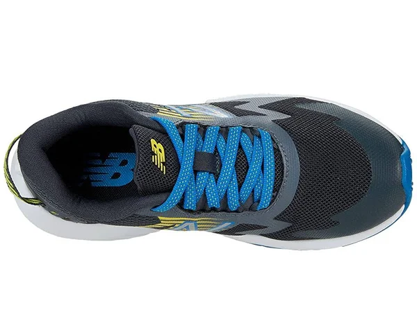 New Balance Boys Rave Run - Black/Yellow/Blue (Size 13)