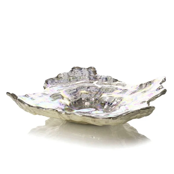 Oyster Pearl Silver Large Bowl