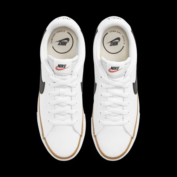 Nike Court Legacy Men's Shoes - White/Black, Size: 10