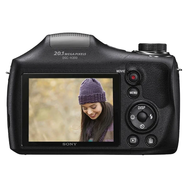 Sony Cyber-shot DSC-H300 Digital Camera (Black)
