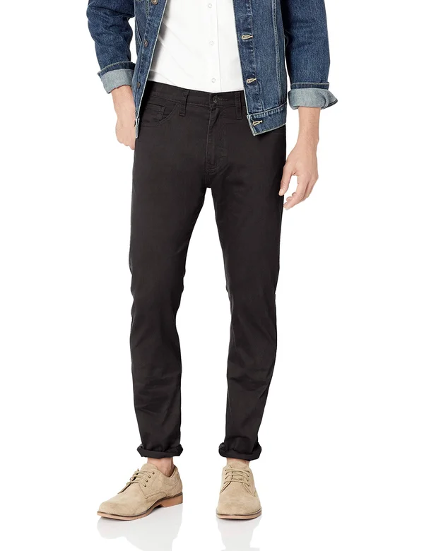 Dockers Men's Slim Fit Jean Cut Khaki All Seasons Tech Pants - Black