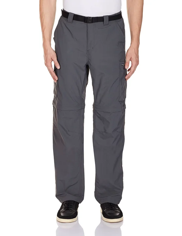 Columbia Men's Silver Ridge Convertible Pant - 40x34 - Grill