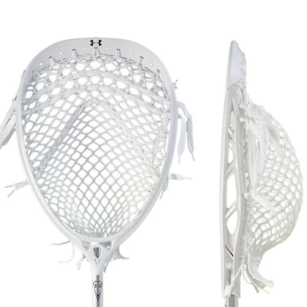 Under Armour Headline Complete Goalie Lacrosse Stick, White