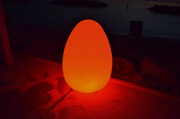 17x22 Alpha Remote Controlled Portable LED Illuminated Color Changing Egg