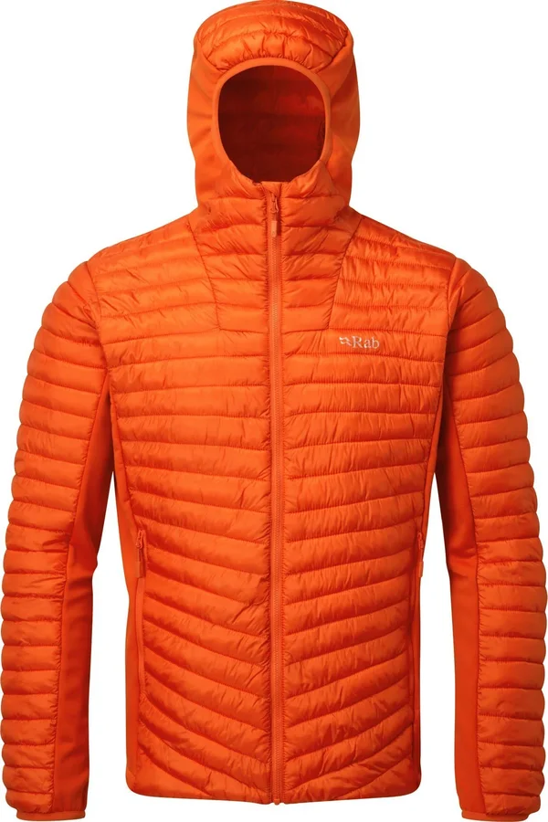 RAB Men's Cirrus Flex Hoody XXL - Firecracker/Firecracker/firecracker