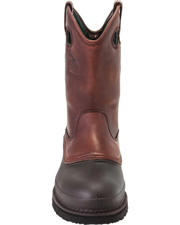 Georgia Brown Muddog Steel Toe Work Boot
