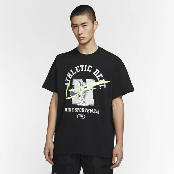 Nike Class of 72 Max 90 T-Shirt - Mens - Black/Volt - Size XXL