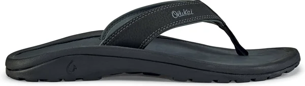 Olukai Men's Ohana Black, Dark Shadow, 9
