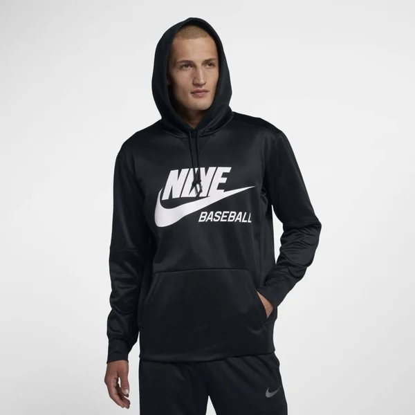 Nike Baseball Men's Pullover Hoodie Size 2XL (Black)