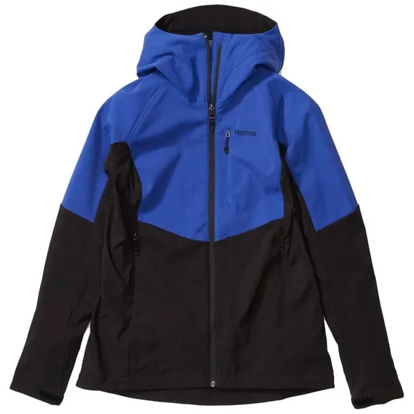 Marmot Women's ROM Jacket in Black/Royal Night Size: Xs