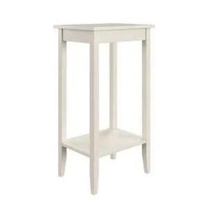 Avenue Greene Raphael Tall End Table (White)