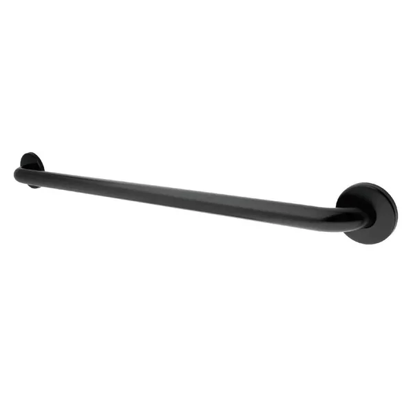 Kingston Brass Americana 36 in. x 1-1/4 in. Grab Bar in Black