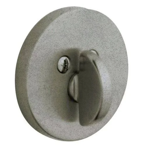 Baldwin 8241055PAT Contemporary One-Sided Deadbolt in Lifetime Polished Nickel