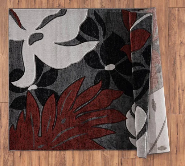 MDA Rugs Madrid 7 x 10 Grey Indoor Floral/Botanical Area Rug, ML-GMSP05710
