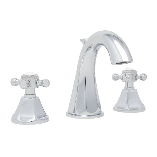 Mirabelle MIRWSCBR801 Boca Raton 1.2 GPM Widespread Bathroom Faucet with Cross H Polished Chrome
