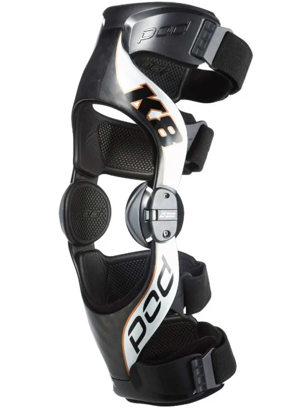 Pod K8 Unbreakable Knee Brace Carbon/Copper Medium Pair
