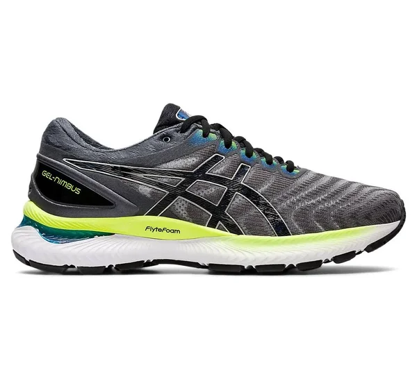 Asics Men's GEL-Nimbus 22 Piedmont Grey-Black, 14