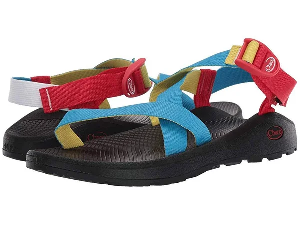 Chaco Woodstock Z/Cloud Sandal - Men's Dove & Guitar, 14.0