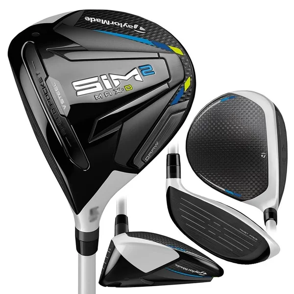 Left-Handed New TaylorMade SIM2 Max D Fairway Wood