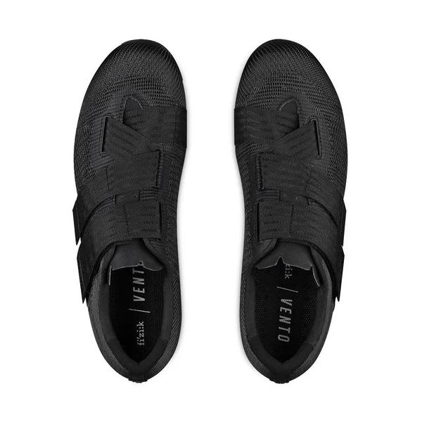 Fizik - Vento Powerstrap R2 Aeroweave Black Cycling Shoes, 13M, Black
