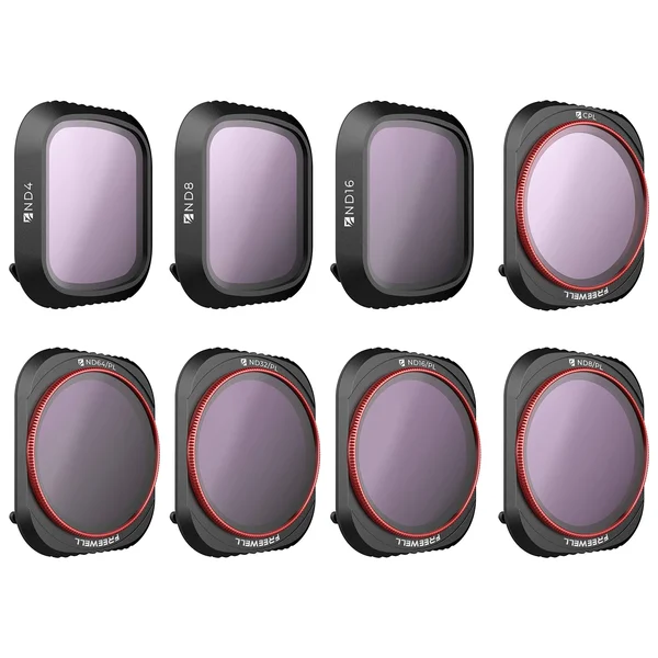 Freewell All Day Filter Kit for DJI Mavic 2 Pro, 8-Pack