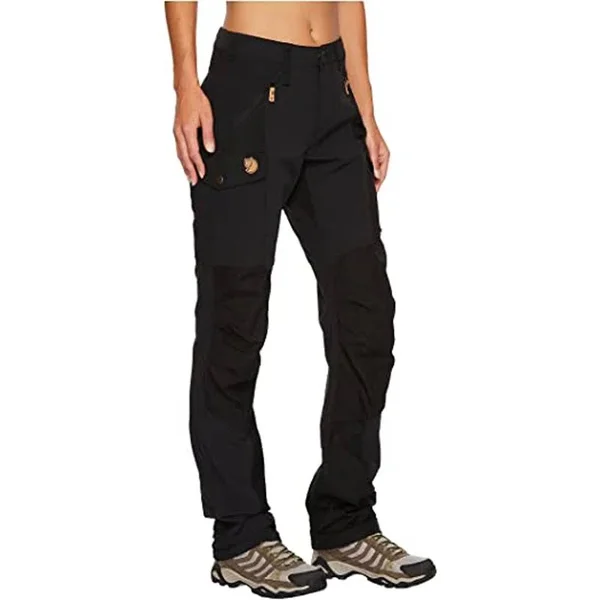 Fjallraven - Women's Nikka Curved Trousers, Black, 42
