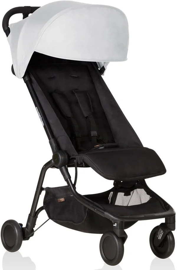Mountain Buggy Nano V2 Stroller - Silver (Albee Baby Exclusive)