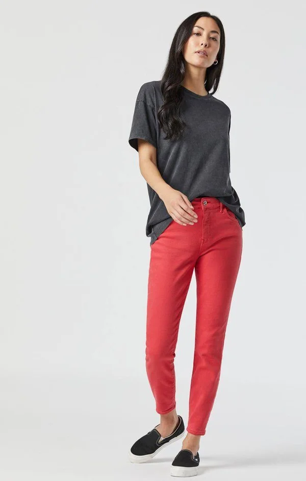 Mavi Women's Tess Super Skinny in Brick La Vintage - Women's Jeans