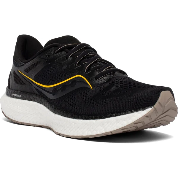 Saucony Men's Hurricane 23 Black - Vizigold, 9.5, 2E