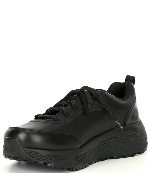 Skechers Men's Work Relaxed Fit Max Cushioning Elite SR Filchner - Black