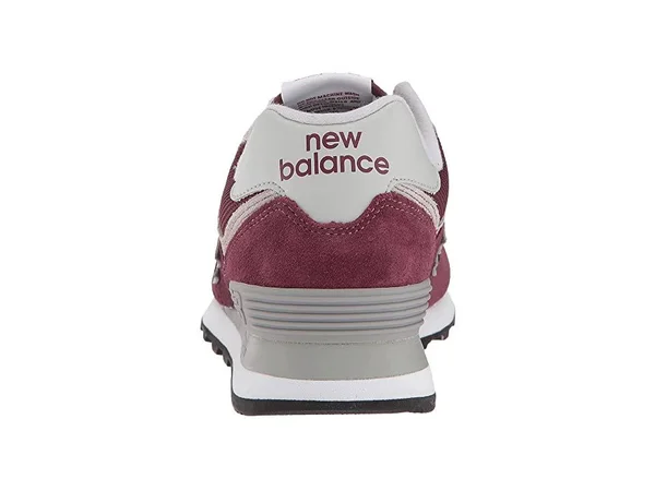 New Balance Women's 574 Core - Red/White (Size 5)