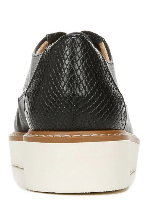 Naturalizer Emme Oxfords - Black Snake