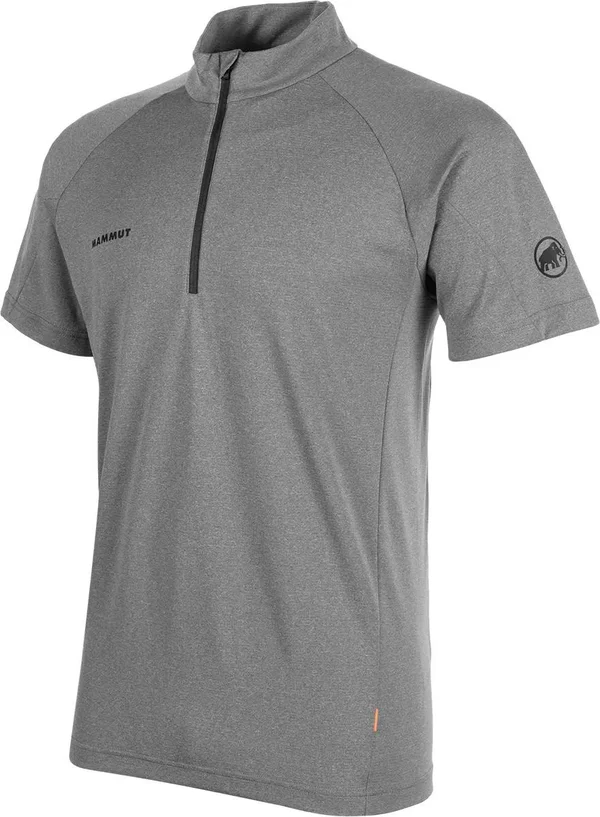 Mammut T-Shirt for Male Aegility Half Zip Grey XXL