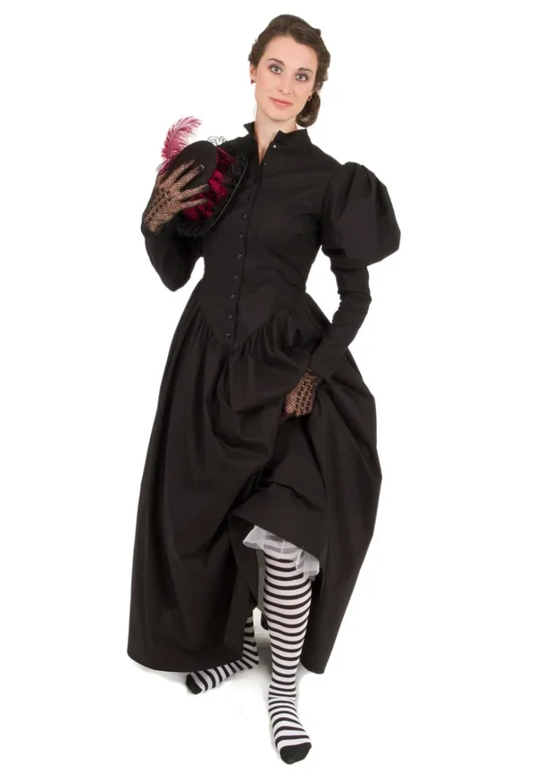41008 Victorian Mourning Dress