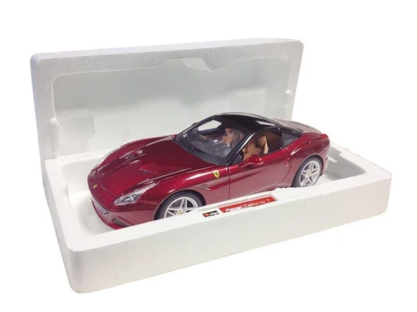 Ferrari California T Closed Top Red Signature Series 1/18 Diecast Model Car by Bburago