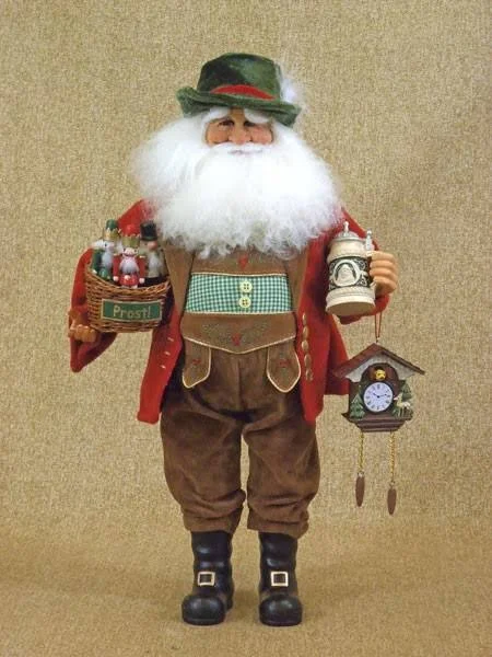 Karen Didion German Santa Figurine