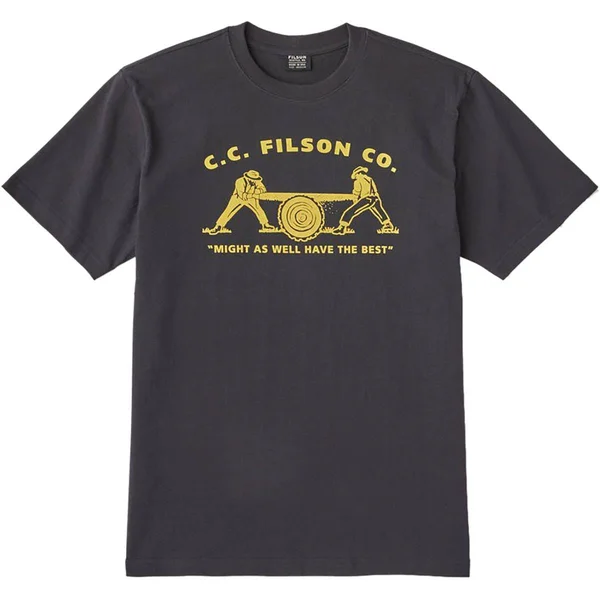 Filson Outfitter Graphic T-Shirt - Men's Faded Black - M