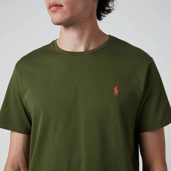 Polo Ralph Lauren Slim Fit Cotton Crewneck T-Shirt - Green