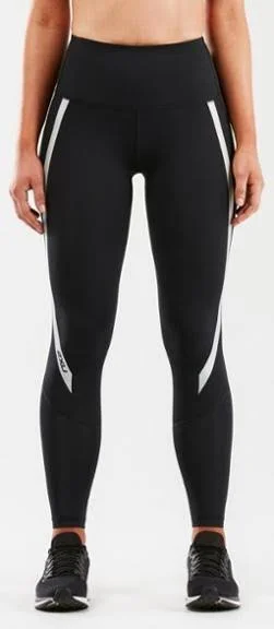 2XU Women's Hi-Rise Compression Tights Black, Silver S