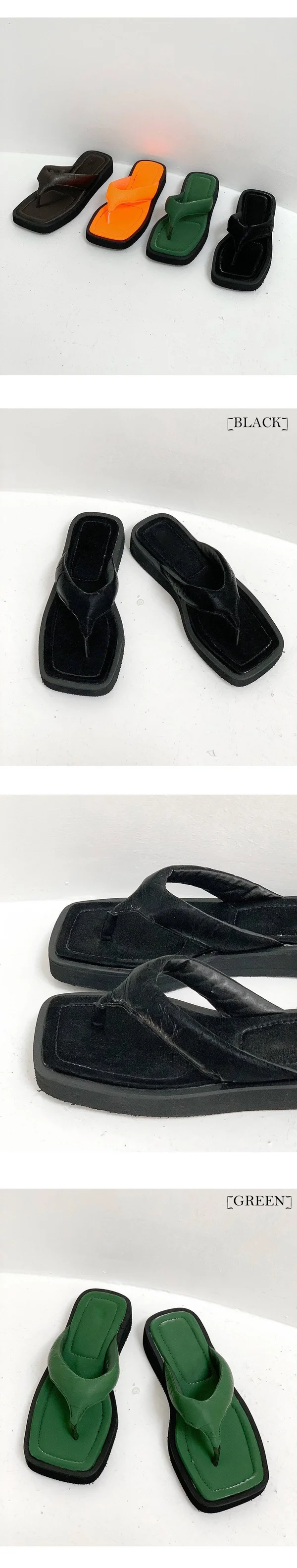LED Flip-Flops Orange - 245