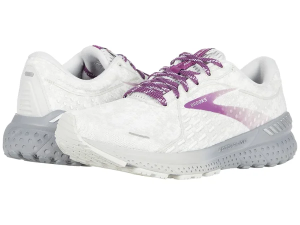 Women's Brooks Adrenaline GTS 21 (White/Oyster) 8