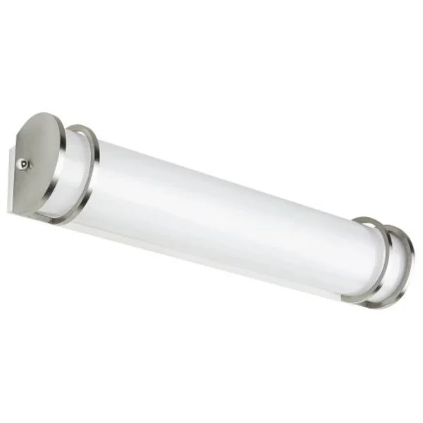 Sunlite 36W 36in. LED Half-Cylinder Vanity Light Fixture Dimmable 3000K Warm White