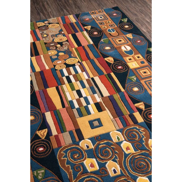 Momeni New Wave NW-02 Blue Rug 2& x 3&