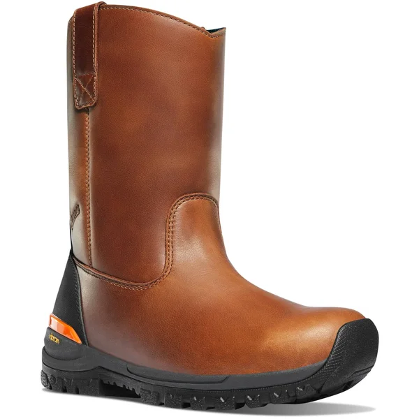 Danner Men's Stronghold Wellington 10 in. Boot 12 Brown EE