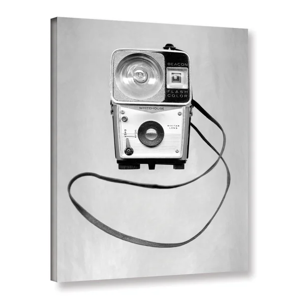 ArtWall Alan Blaustein&s &Retro Point and Shoot 2& Gallery Wrapped Canvas Small, 36 x 48