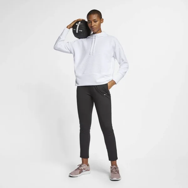 Nike Black/White Flow Training Pants