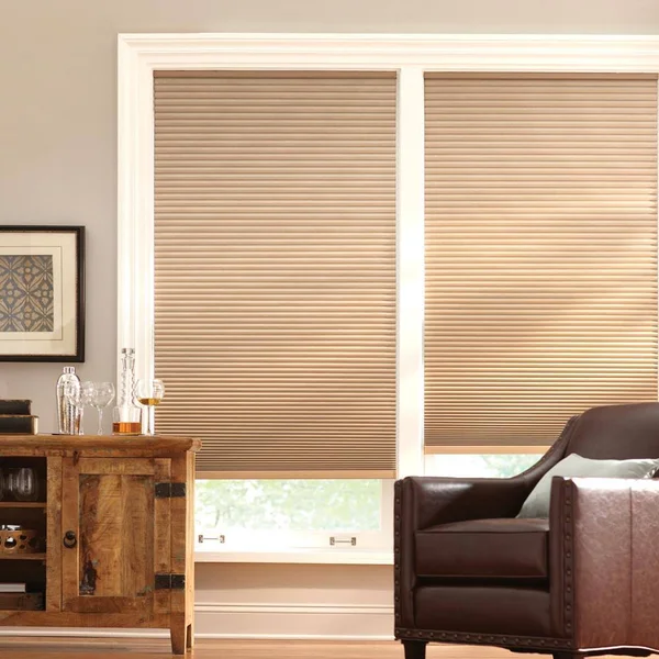 Home Decorators Collection Latte Cordless Blackout Cellular Shade - 28.5 in. W x 72 in. L